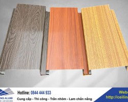 Trần nhôm bắn vít