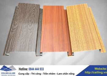 Trần nhôm bắn vít